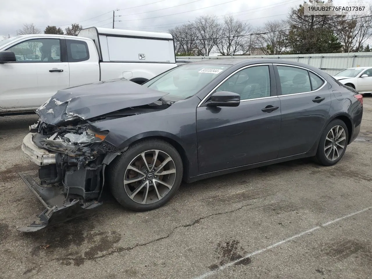 2015 Acura Tlx Advance VIN: 19UUB2F76FA017367 Lot: 80035344