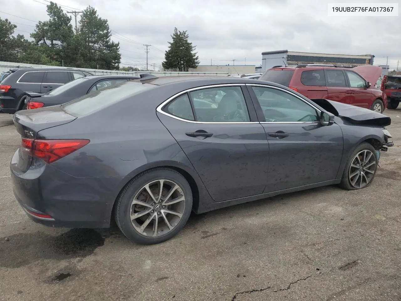 2015 Acura Tlx Advance VIN: 19UUB2F76FA017367 Lot: 80035344