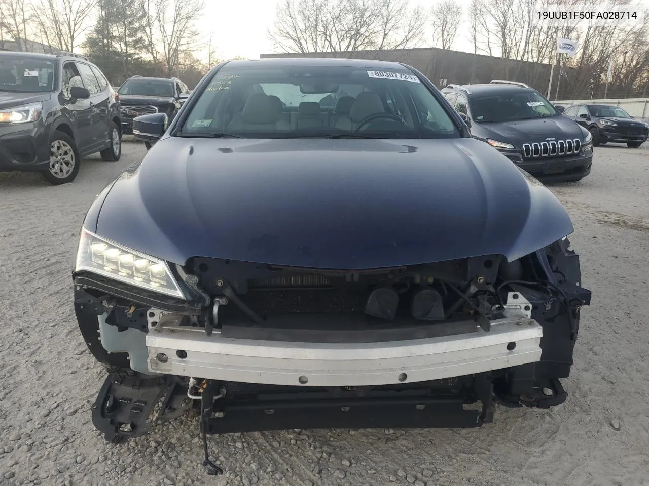 2015 Acura Tlx Tech VIN: 19UUB1F50FA028714 Lot: 80307724