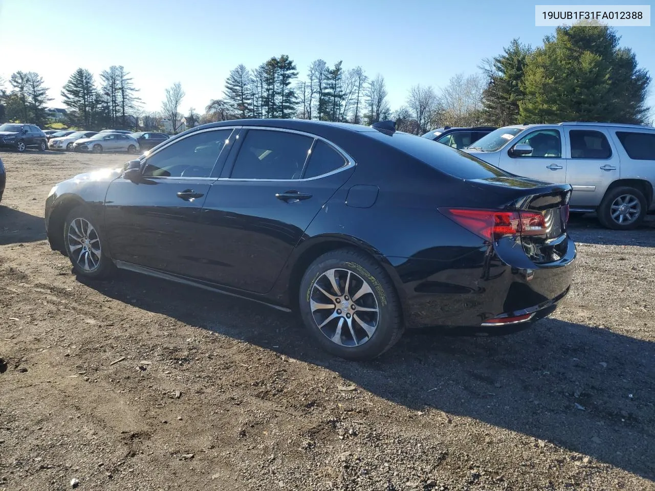 2015 Acura Tlx VIN: 19UUB1F31FA012388 Lot: 80389964