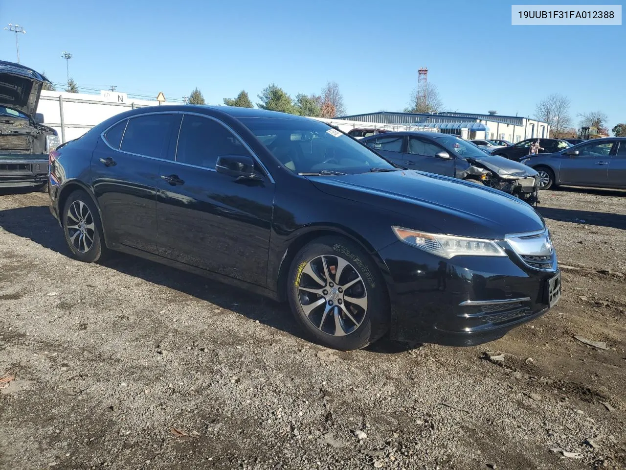 2015 Acura Tlx VIN: 19UUB1F31FA012388 Lot: 80389964