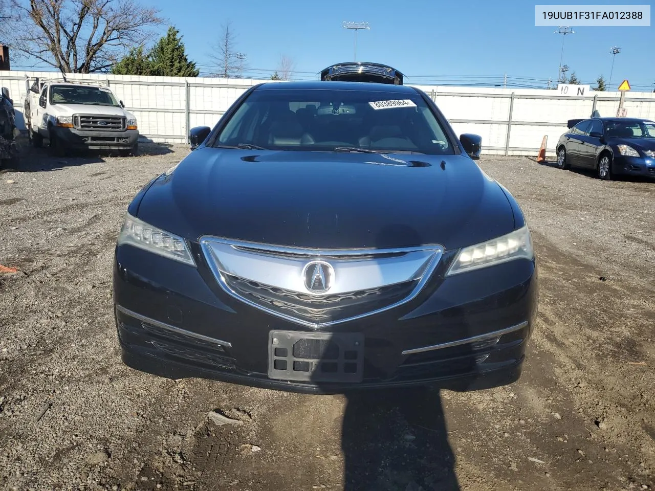 2015 Acura Tlx VIN: 19UUB1F31FA012388 Lot: 80389964