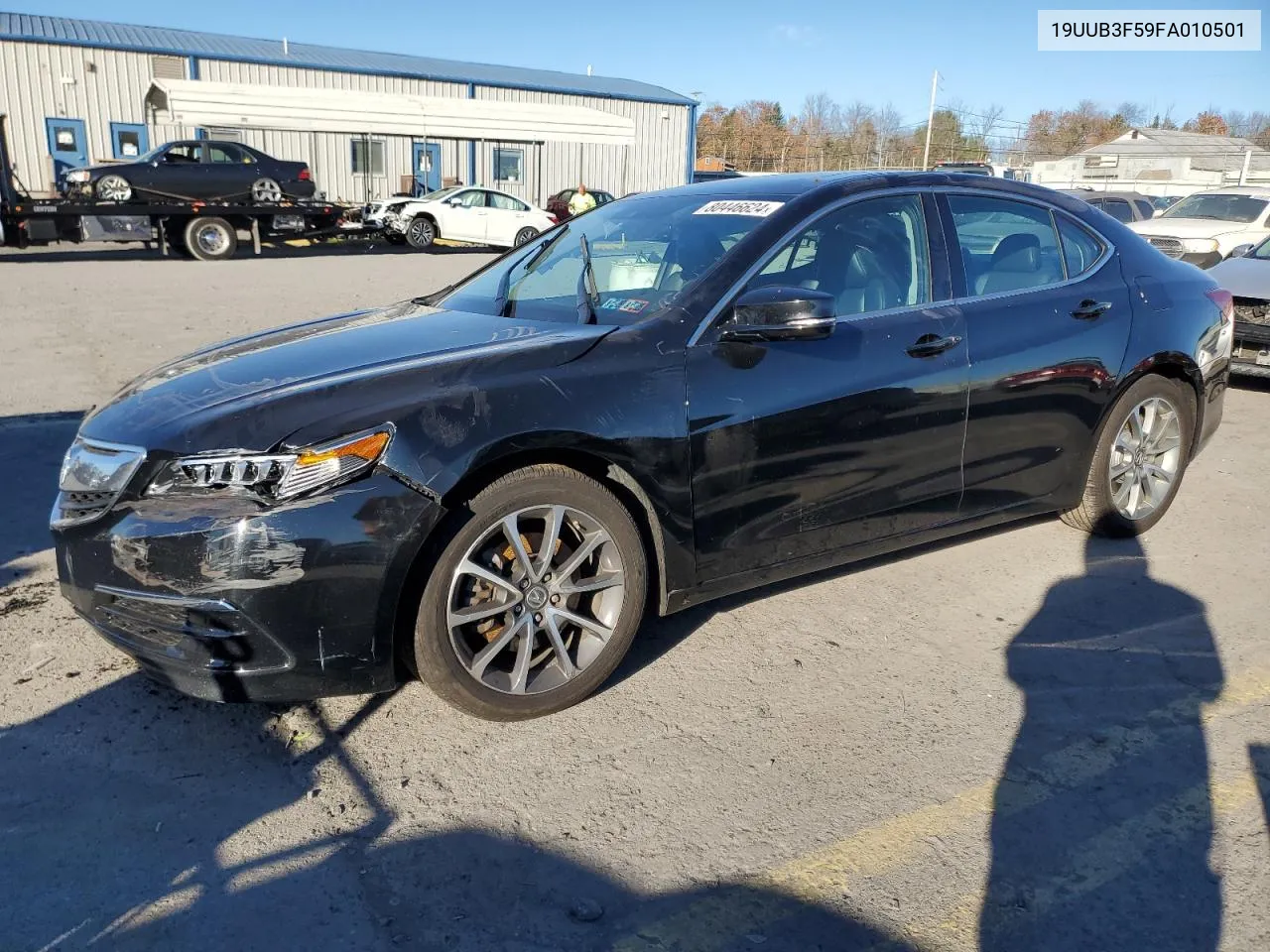 2015 Acura Tlx Tech VIN: 19UUB3F59FA010501 Lot: 80446624