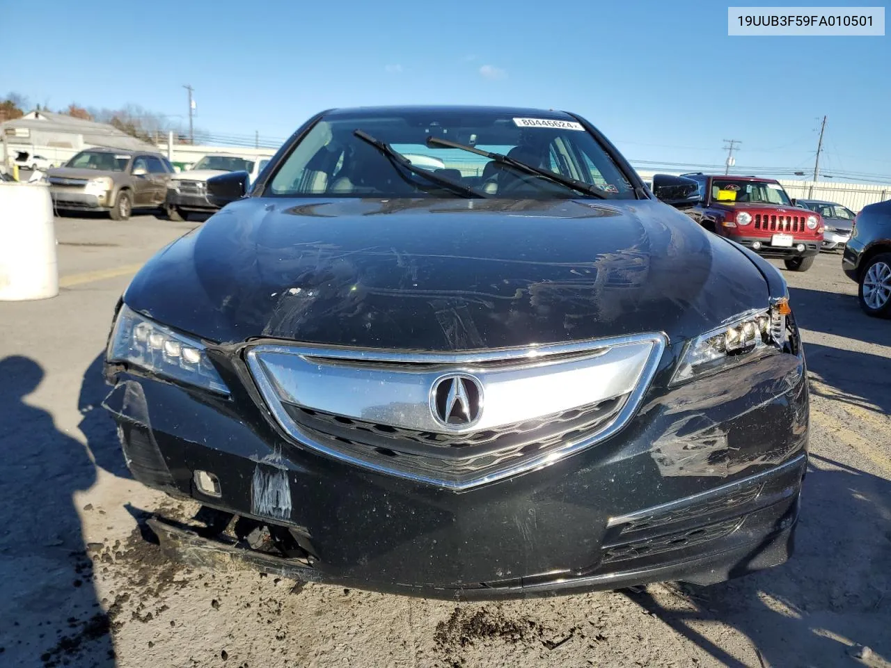 2015 Acura Tlx Tech VIN: 19UUB3F59FA010501 Lot: 80446624