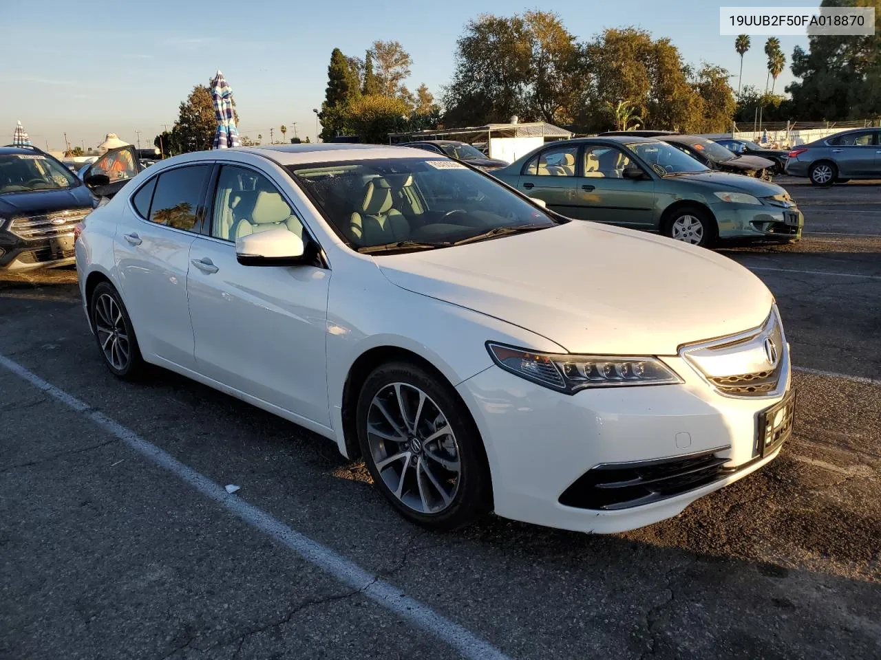 2015 Acura Tlx Tech VIN: 19UUB2F50FA018870 Lot: 80450264