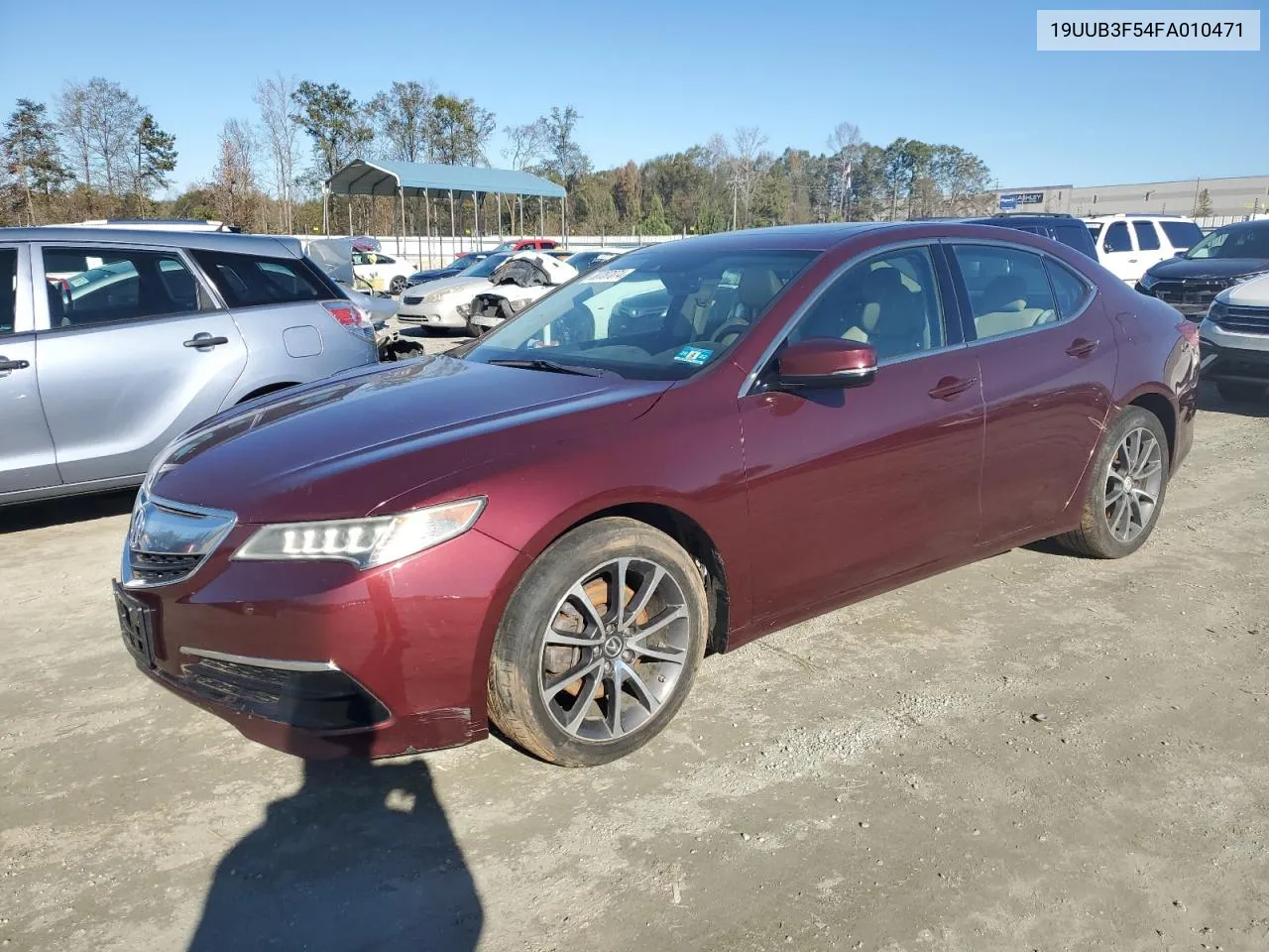 2015 Acura Tlx Tech VIN: 19UUB3F54FA010471 Lot: 80787074