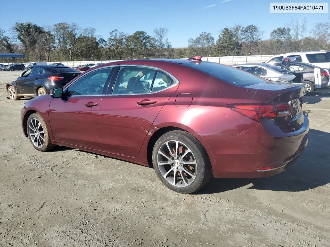 2015 Acura Tlx Tech VIN: 19UUB3F54FA010471 Lot: 80787074