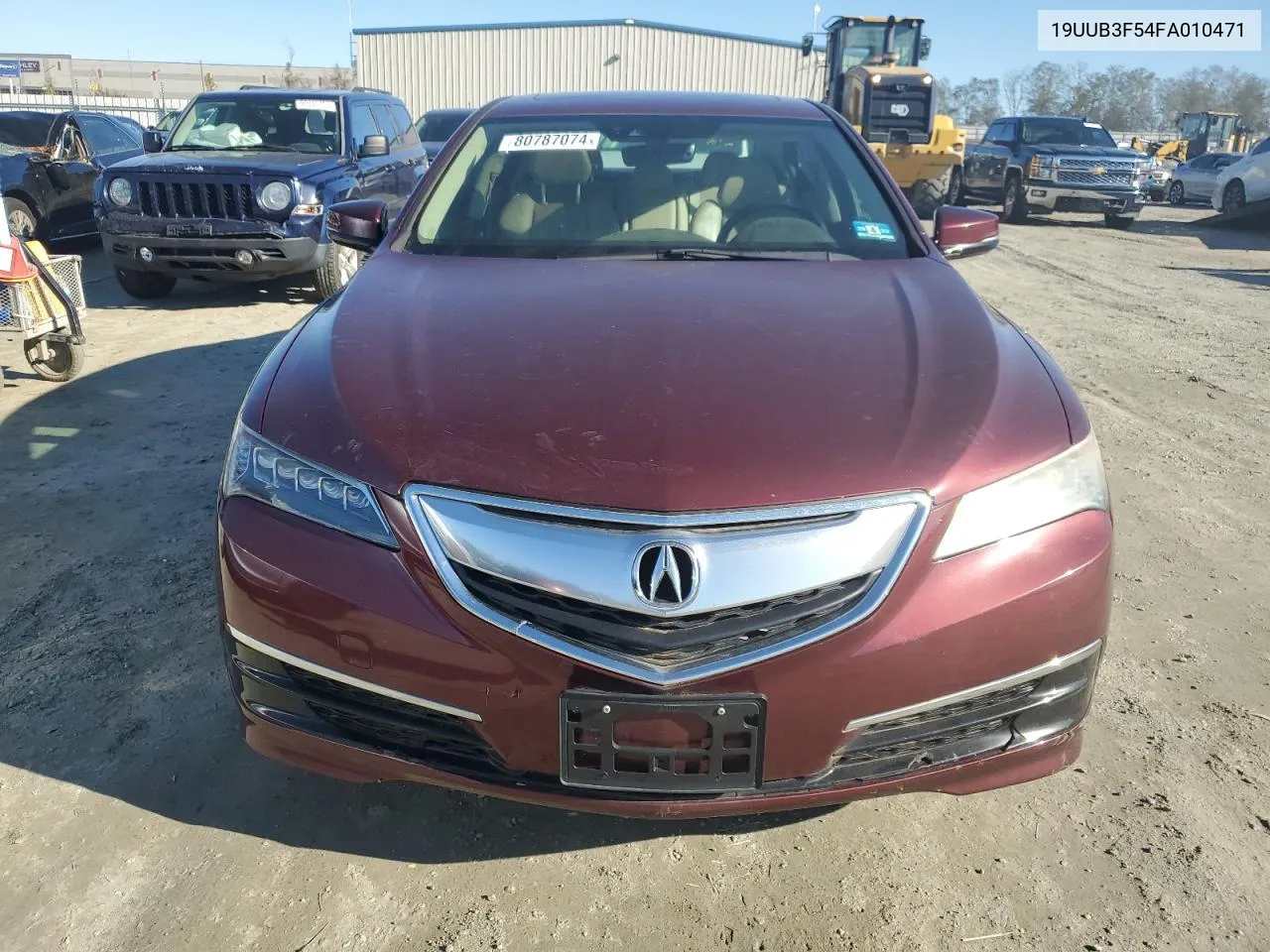 2015 Acura Tlx Tech VIN: 19UUB3F54FA010471 Lot: 80787074