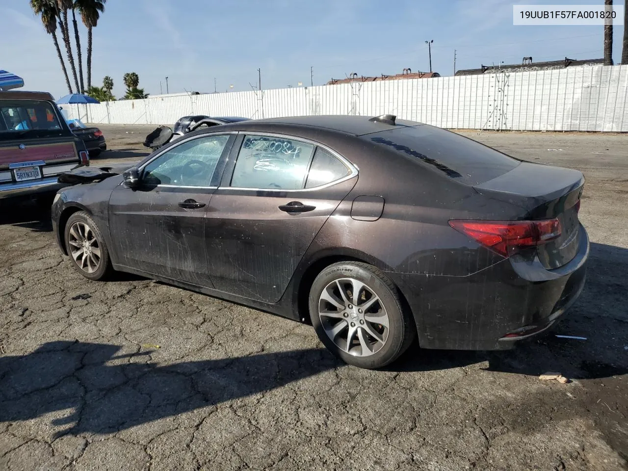 2015 Acura Tlx Tech VIN: 19UUB1F57FA001820 Lot: 80980084