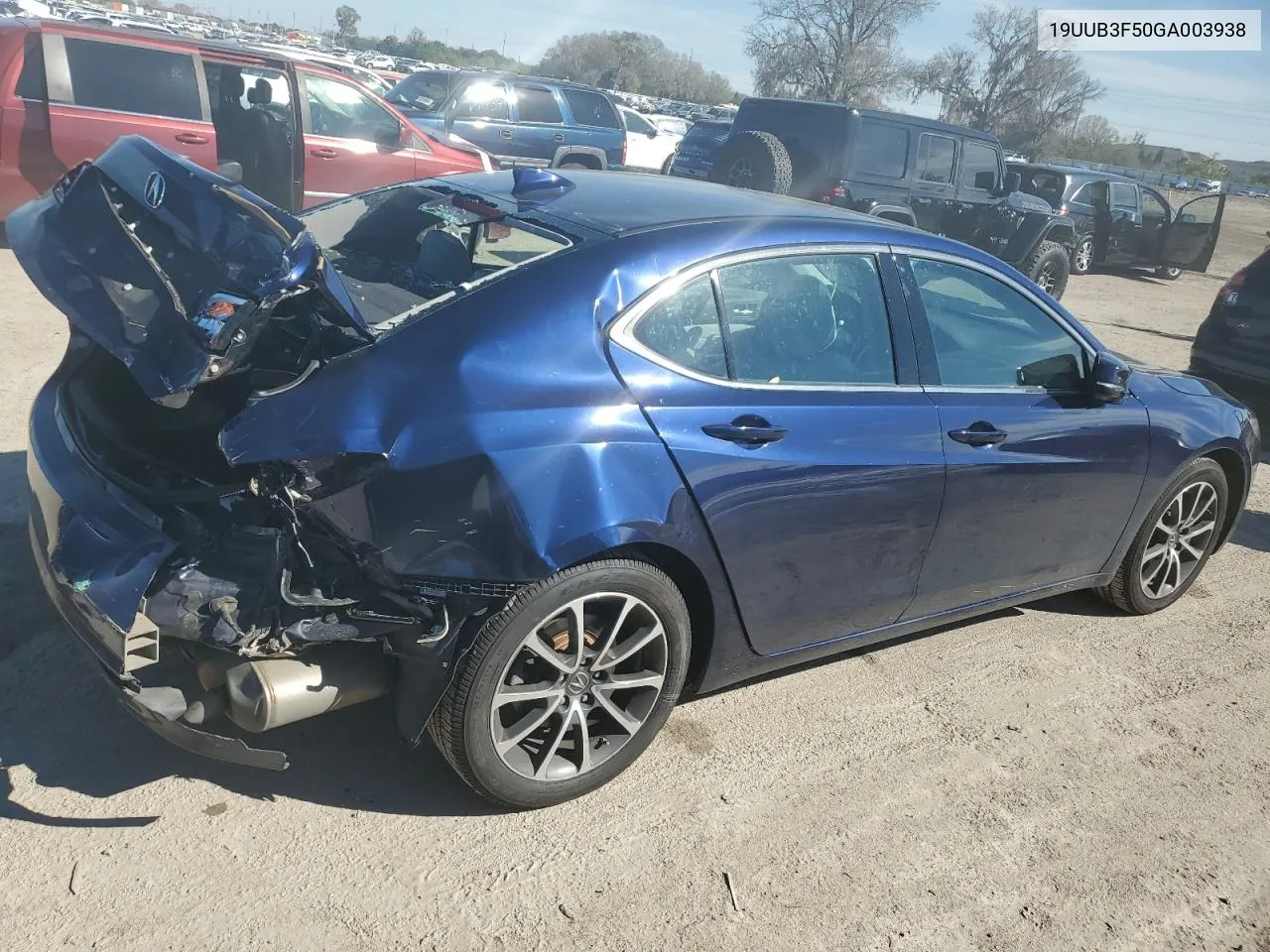 2016 Acura Tlx Tech VIN: 19UUB3F50GA003938 Lot: 43063774