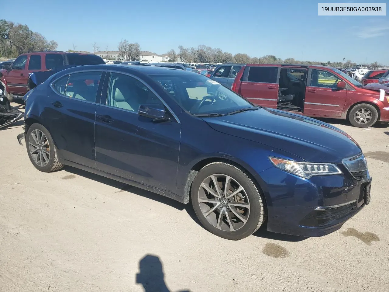 2016 Acura Tlx Tech VIN: 19UUB3F50GA003938 Lot: 43063774