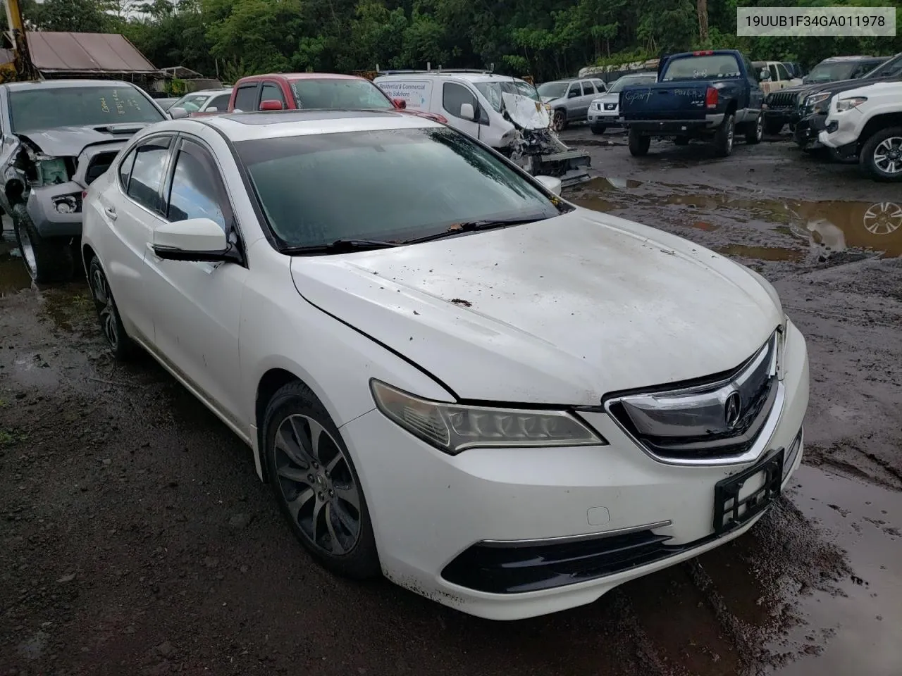 19UUB1F34GA011978 2016 Acura Tlx