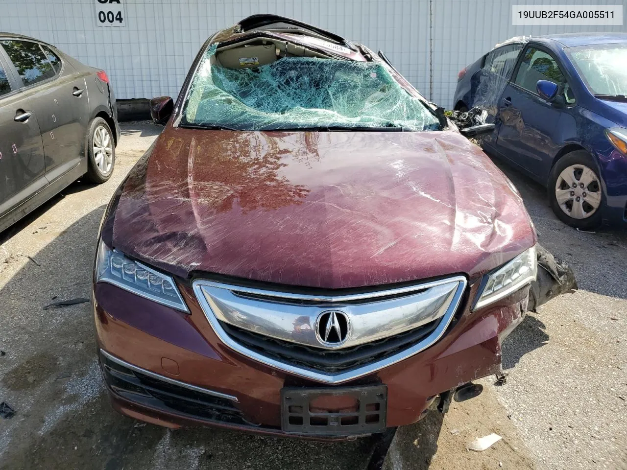 2016 Acura Tlx Tech VIN: 19UUB2F54GA005511 Lot: 52373584