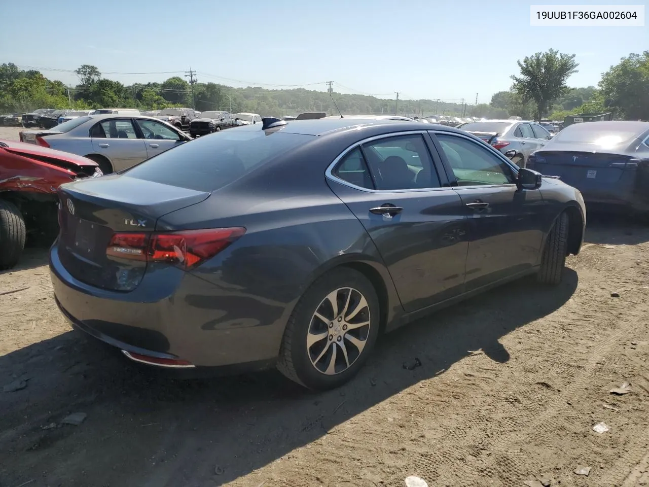 2016 Acura Tlx VIN: 19UUB1F36GA002604 Lot: 59753504