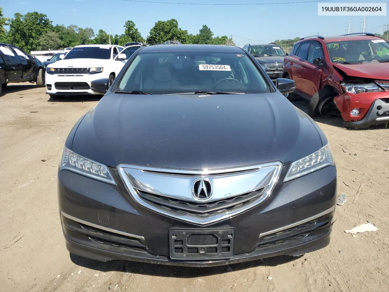 19UUB1F36GA002604 2016 Acura Tlx