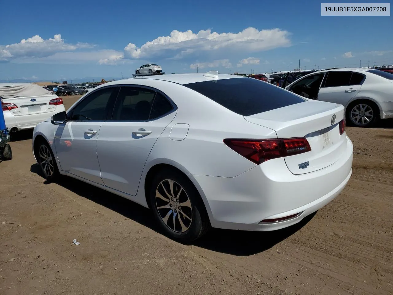 19UUB1F5XGA007208 2016 Acura Tlx Tech