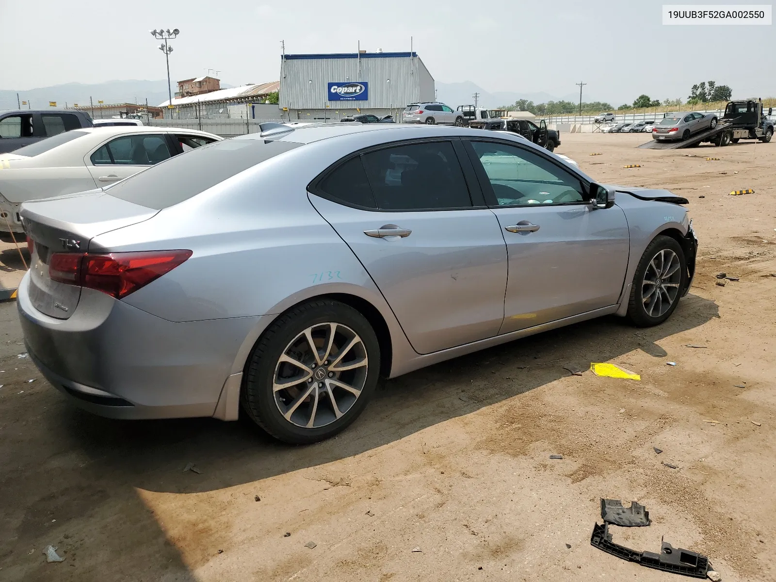 19UUB3F52GA002550 2016 Acura Tlx Tech