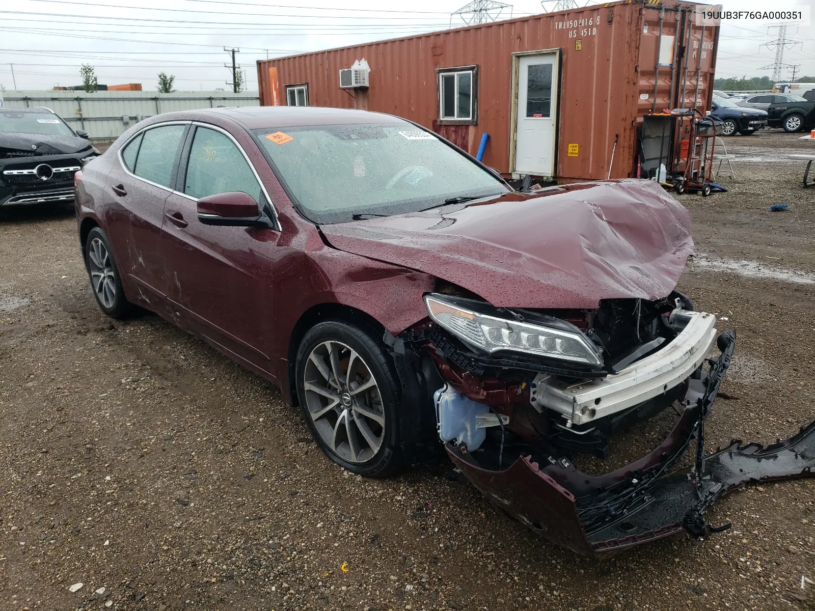 19UUB3F76GA000351 2016 Acura Tlx Advance