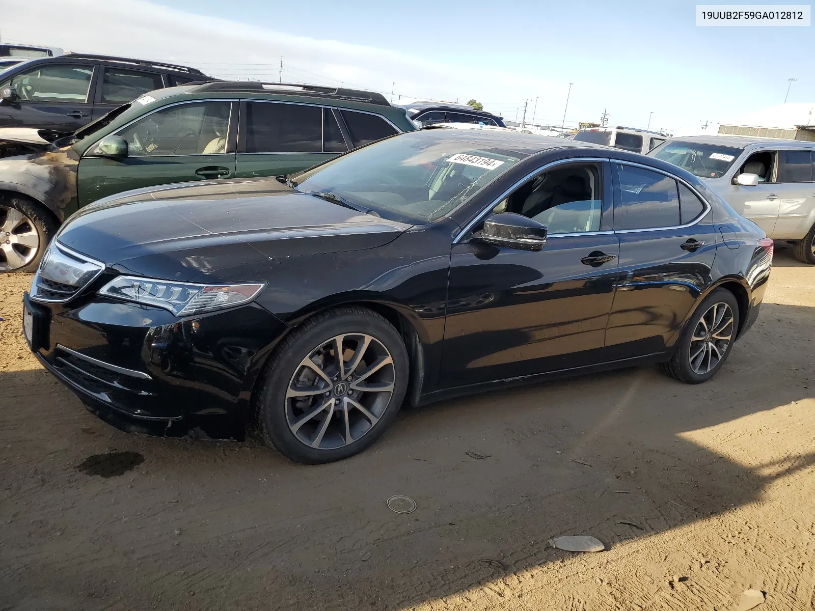 2016 Acura Tlx Tech VIN: 19UUB2F59GA012812 Lot: 64843194