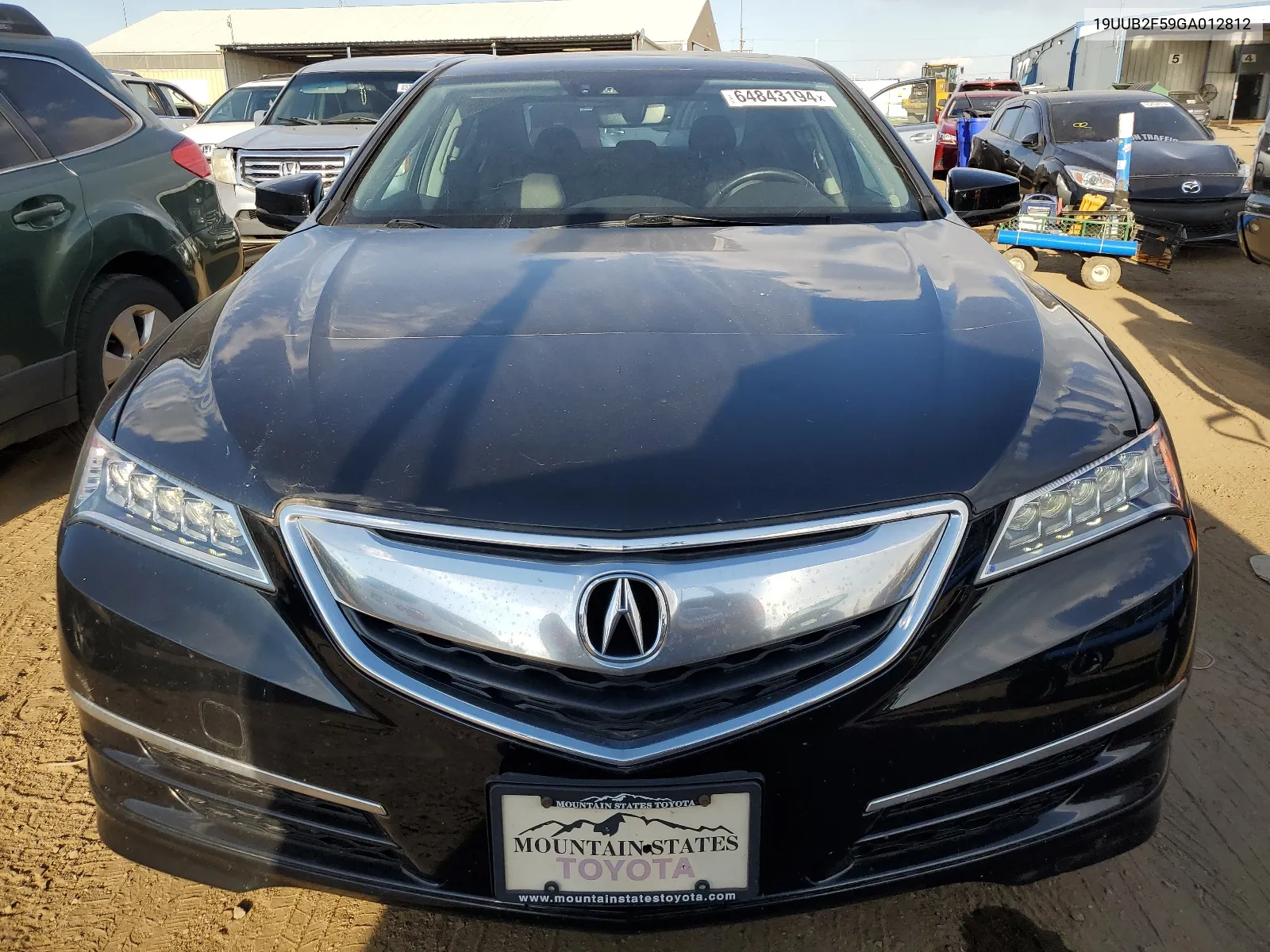 2016 Acura Tlx Tech VIN: 19UUB2F59GA012812 Lot: 64843194