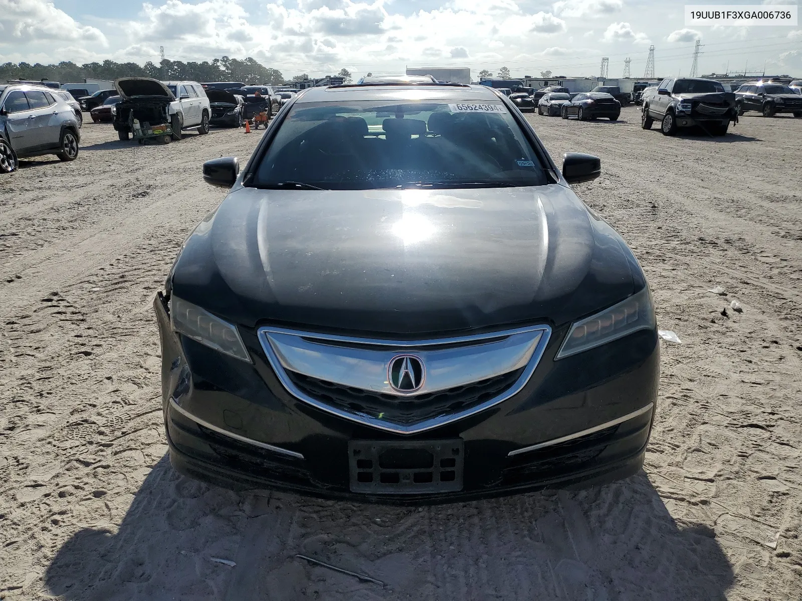 2016 Acura Tlx VIN: 19UUB1F3XGA006736 Lot: 65624394