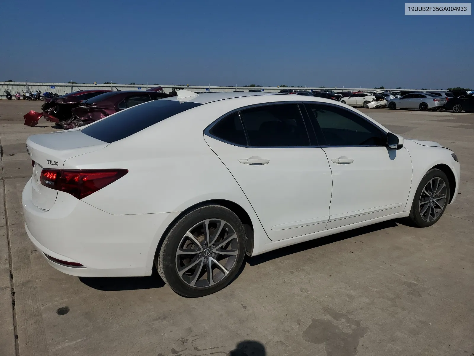 2016 Acura Tlx VIN: 19UUB2F35GA004933 Lot: 65794734