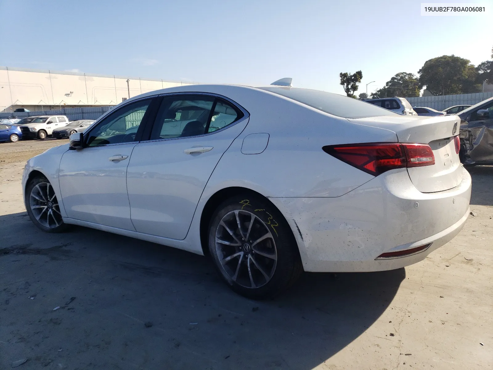 19UUB2F78GA006081 2016 Acura Tlx Advance