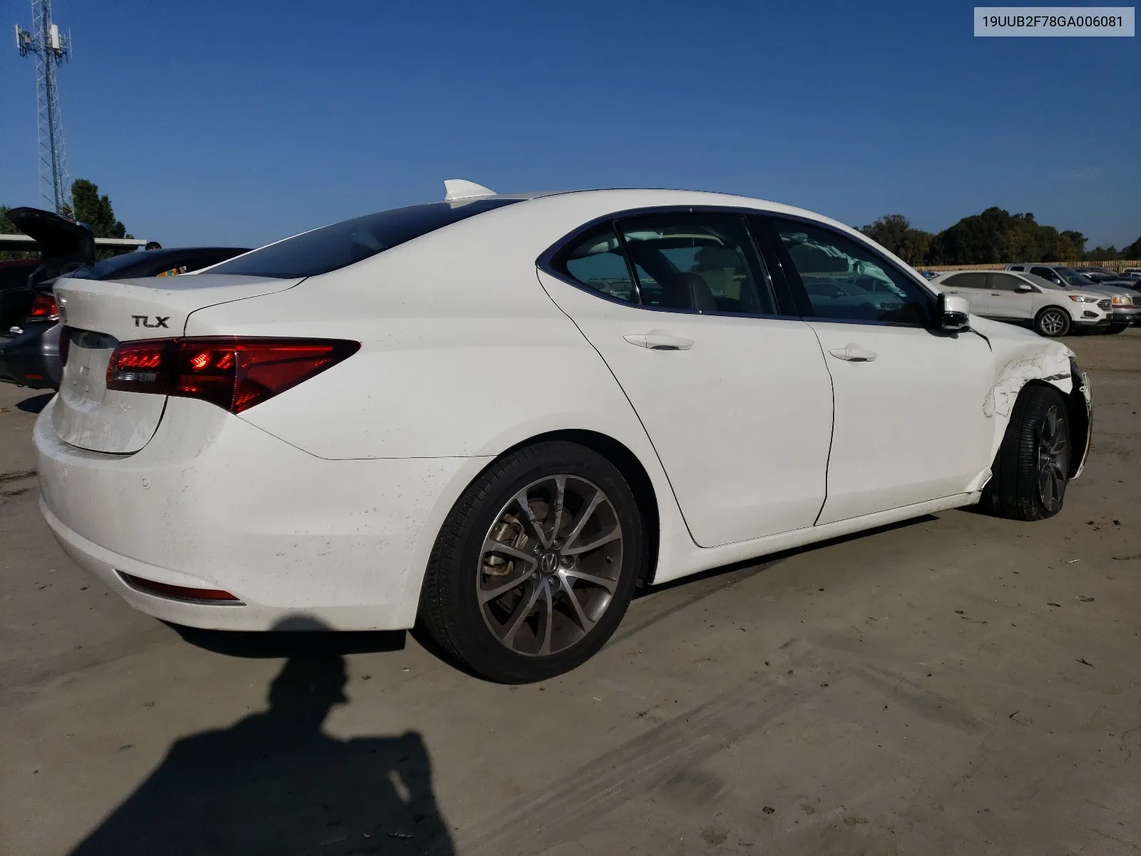 19UUB2F78GA006081 2016 Acura Tlx Advance