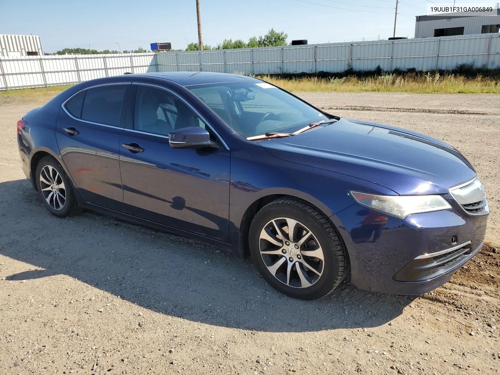 2016 Acura Tlx VIN: 19UUB1F31GA006849 Lot: 66411724