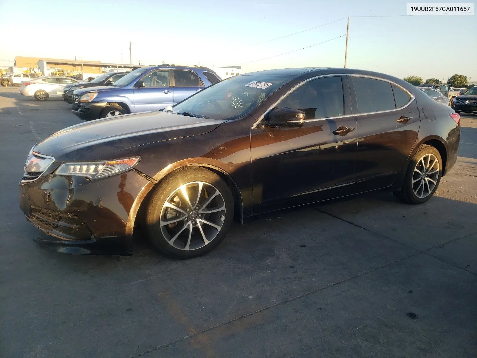 2016 Acura Tlx Tech VIN: 19UUB2F57GA011657 Lot: 67375714