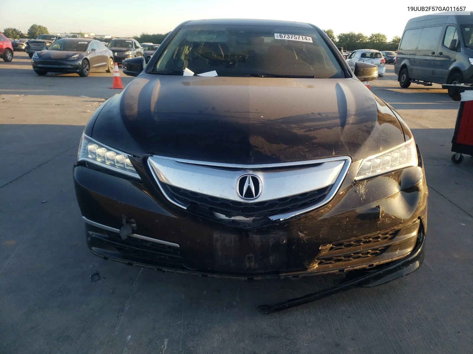 2016 Acura Tlx Tech VIN: 19UUB2F57GA011657 Lot: 67375714