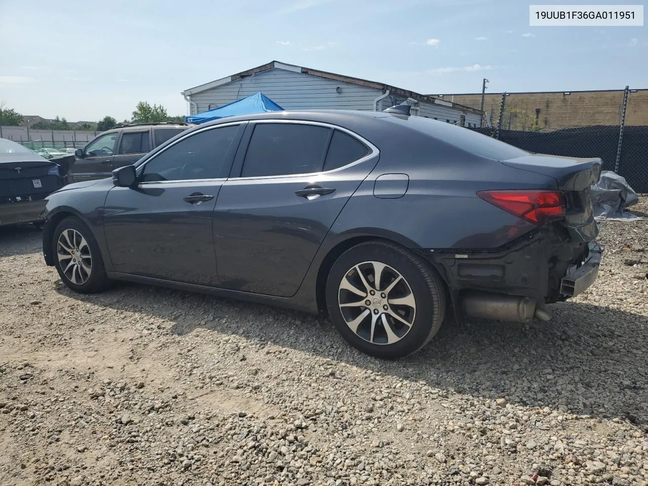 2016 Acura Tlx VIN: 19UUB1F36GA011951 Lot: 68744494