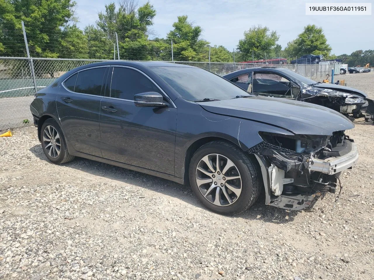 2016 Acura Tlx VIN: 19UUB1F36GA011951 Lot: 68744494