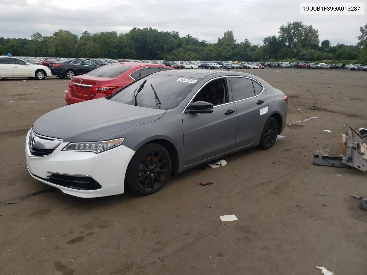 2016 Acura Tlx VIN: 19UUB1F39GA013287 Lot: 68857224