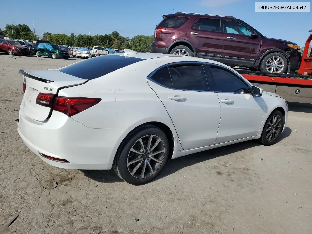 19UUB2F58GA008542 2016 Acura Tlx Tech