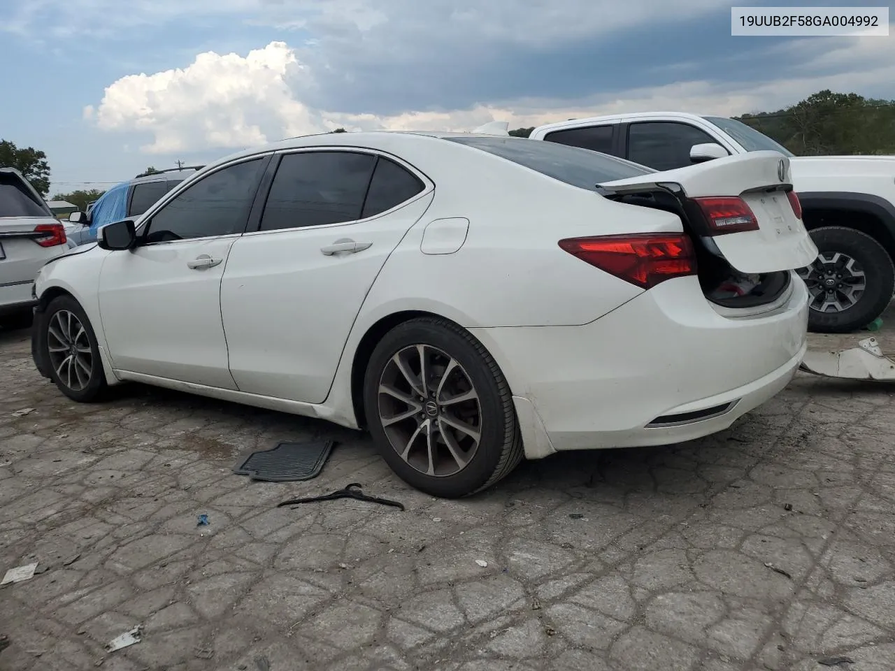 2016 Acura Tlx Tech VIN: 19UUB2F58GA004992 Lot: 69619514