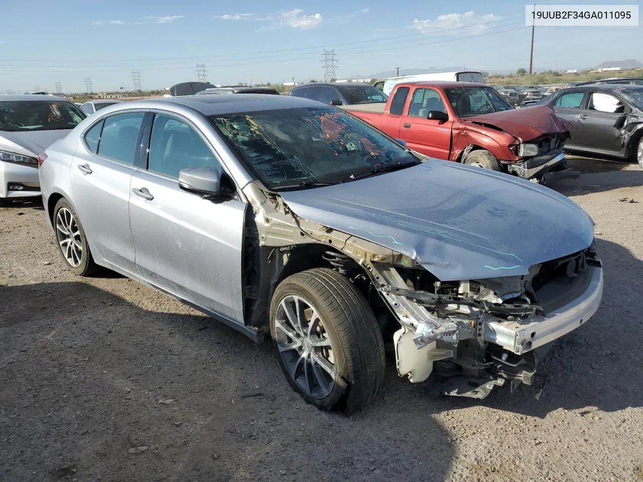 2016 Acura Tlx VIN: 19UUB2F34GA011095 Lot: 70753744