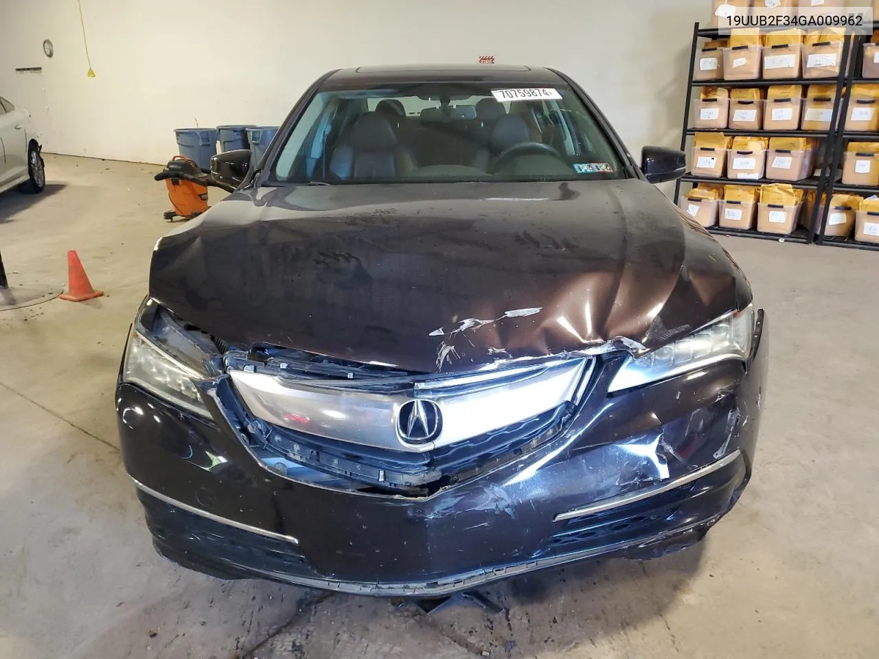 2016 Acura Tlx VIN: 19UUB2F34GA009962 Lot: 70759874