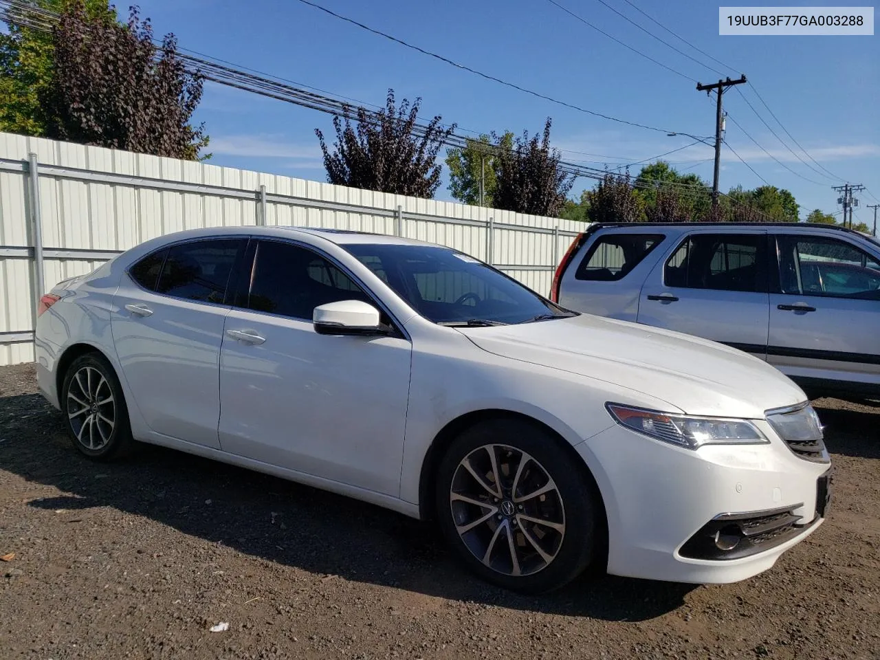 2016 Acura Tlx Advance VIN: 19UUB3F77GA003288 Lot: 70760644