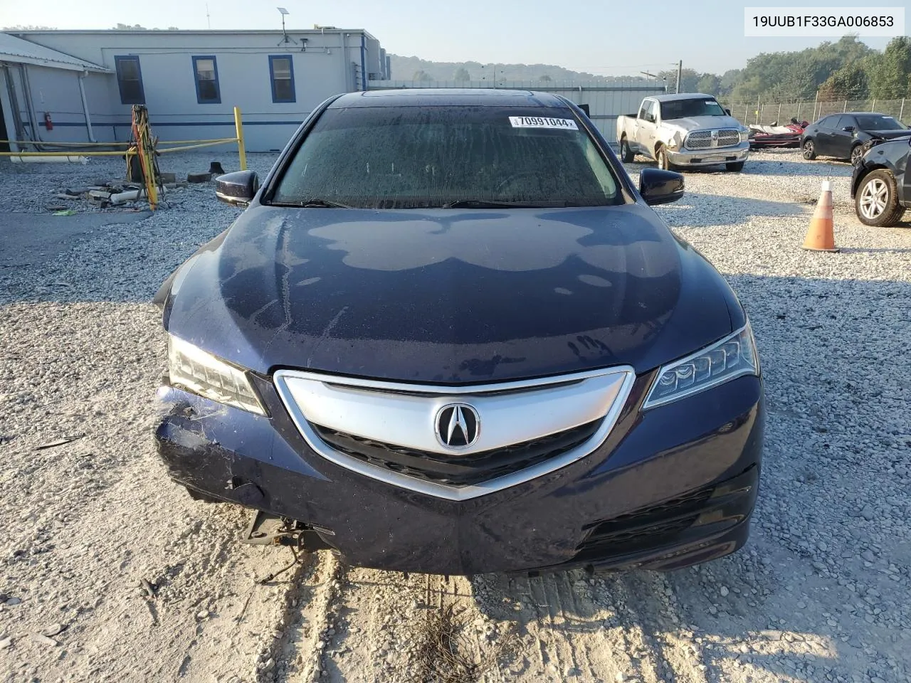 2016 Acura Tlx VIN: 19UUB1F33GA006853 Lot: 70991044