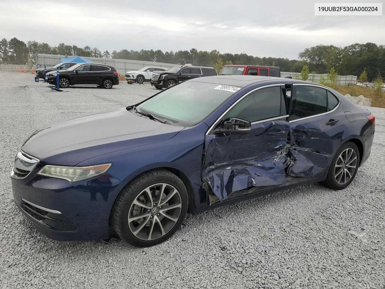 2016 Acura Tlx Tech VIN: 19UUB2F53GA000204 Lot: 70991714