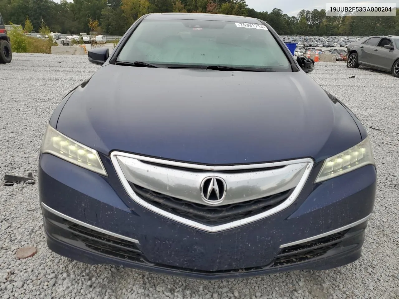 2016 Acura Tlx Tech VIN: 19UUB2F53GA000204 Lot: 70991714