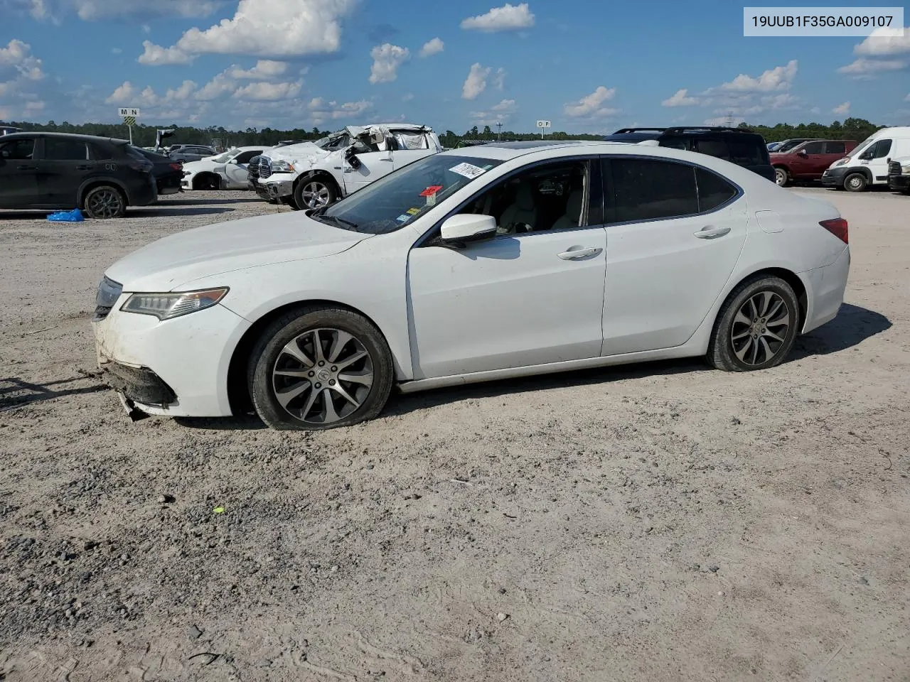 19UUB1F35GA009107 2016 Acura Tlx