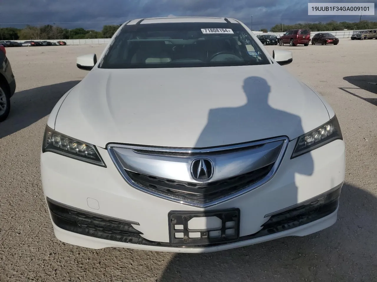 2016 Acura Tlx VIN: 19UUB1F34GA009101 Lot: 71808194