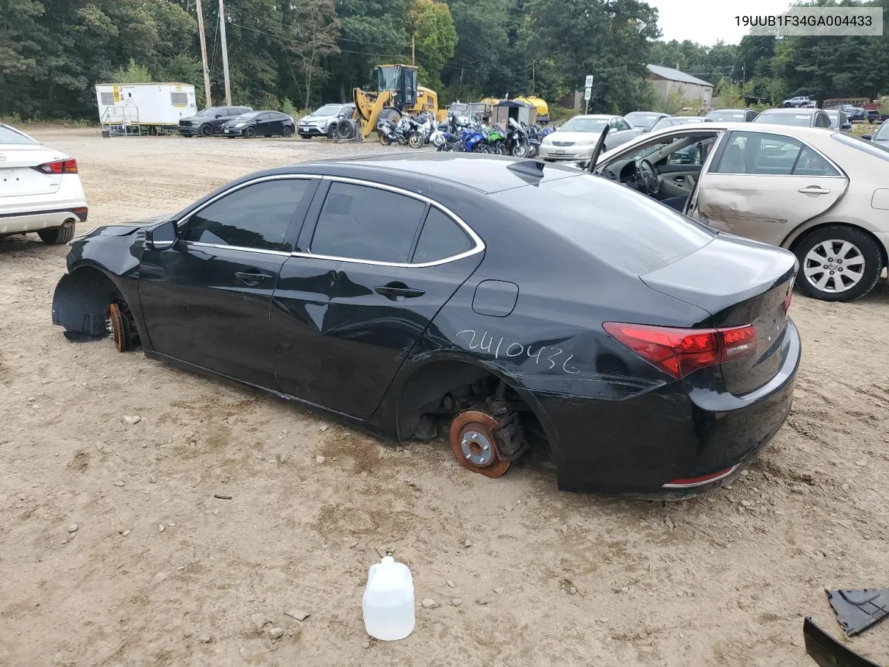 2016 Acura Tlx VIN: 19UUB1F34GA004433 Lot: 72343984