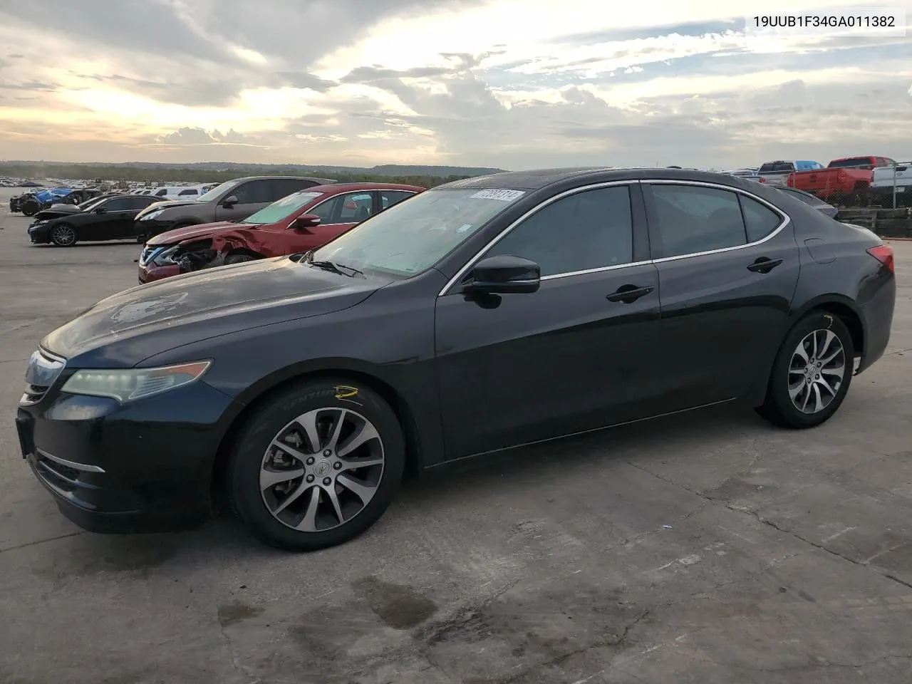 2016 Acura Tlx VIN: 19UUB1F34GA011382 Lot: 72891314