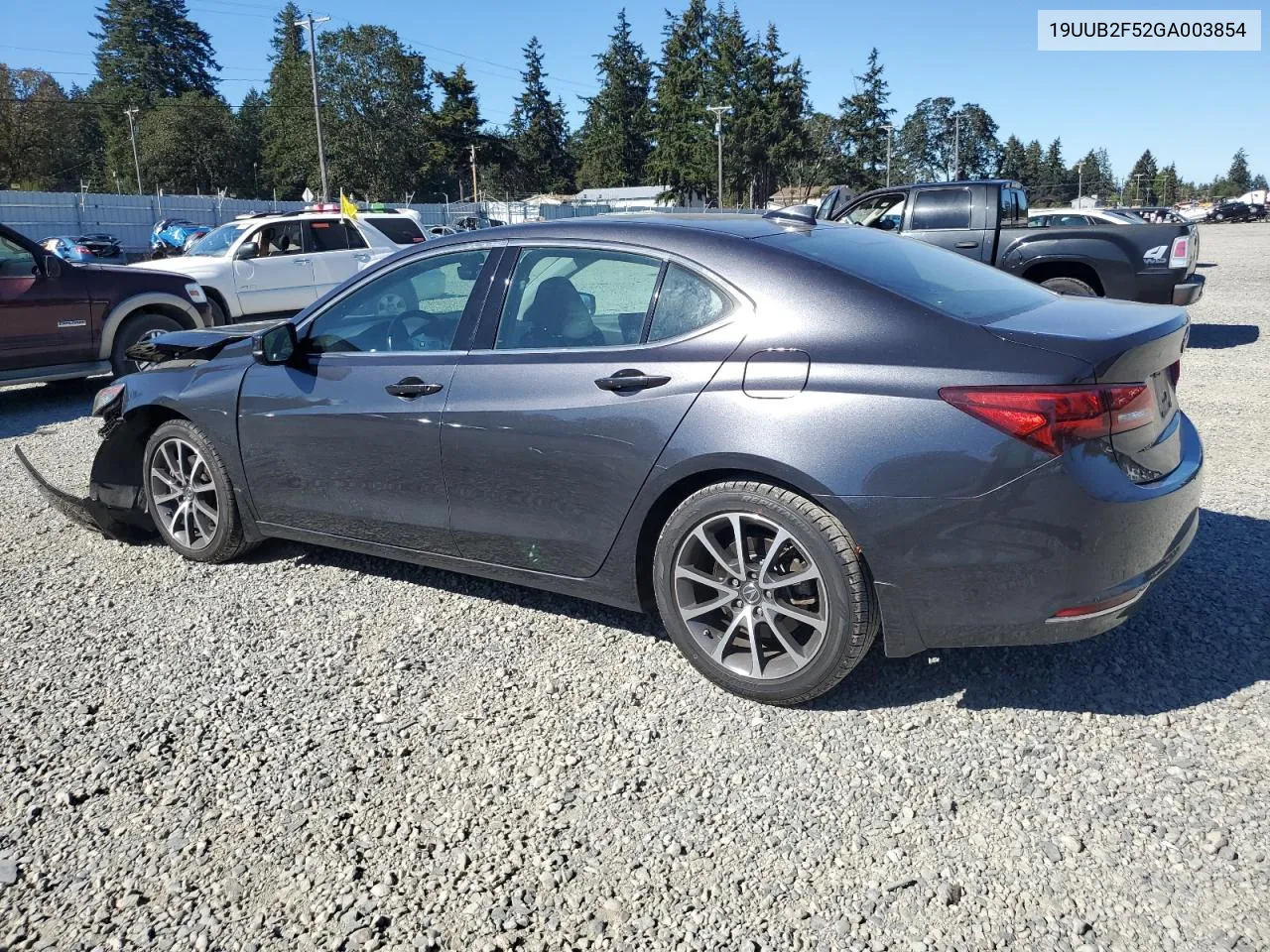 2016 Acura Tlx Tech VIN: 19UUB2F52GA003854 Lot: 72945704