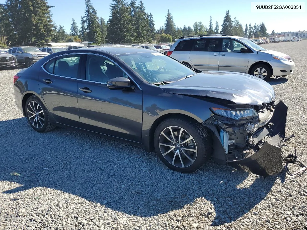 2016 Acura Tlx Tech VIN: 19UUB2F52GA003854 Lot: 72945704