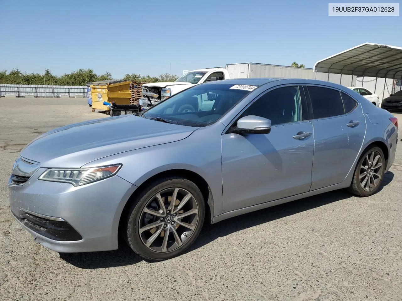 2016 Acura Tlx VIN: 19UUB2F37GA012628 Lot: 72990744