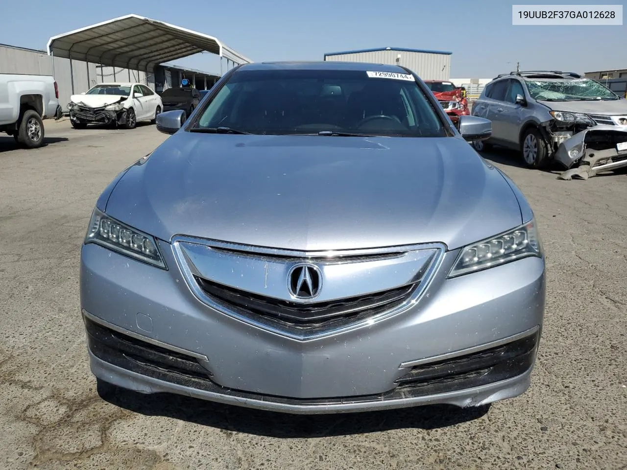 2016 Acura Tlx VIN: 19UUB2F37GA012628 Lot: 72990744